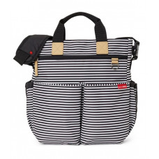 Bolso Skip Hop Duo Bl/White Stripe